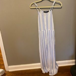 ASOS Striped Midi Dress Size XS